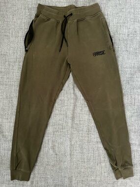 Men's Olive Green Jogger Sweatpants